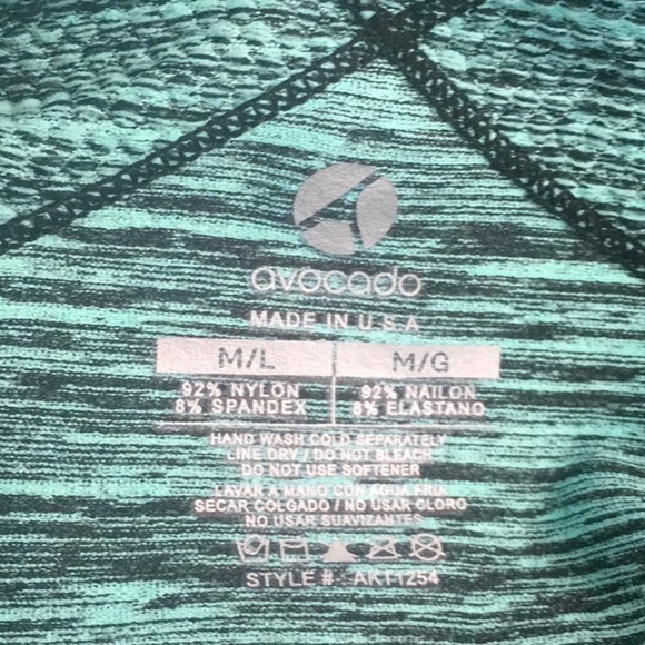 AVOCADO Racerback Tank M/L - Picture 7 of 8